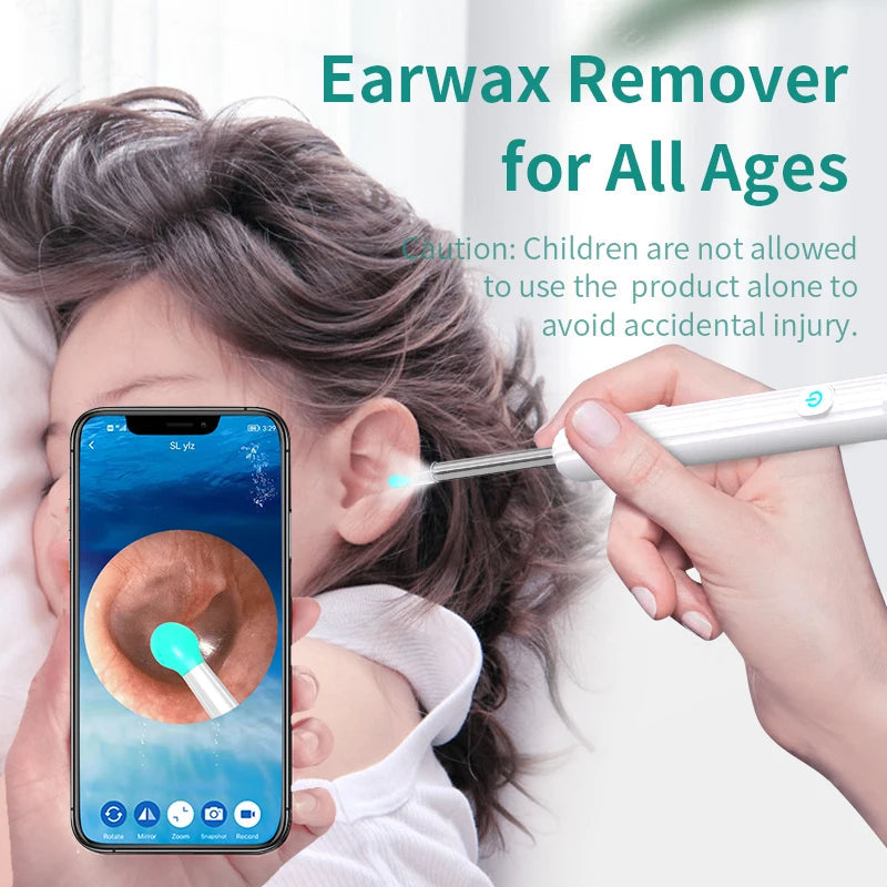 Earwax Removal Tool with Camera