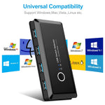4-Port USB Switch