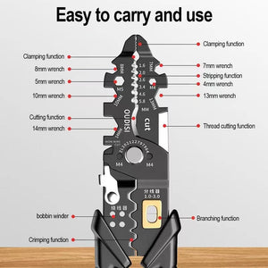 Multifunctional Wire Stripper Pliers