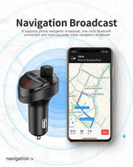 5 in 1 Bluetooth FM Transmitter - Premierity