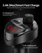 5 in 1 Bluetooth FM Transmitter - Premierity