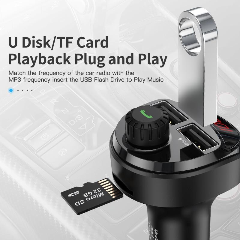 5 in 1 Bluetooth FM Transmitter - Premierity