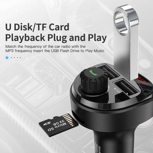 5 in 1 Bluetooth FM Transmitter - Premierity