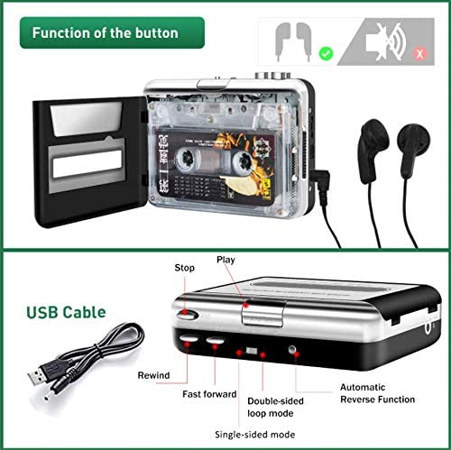 USB Cassette Player and MP3 Converter