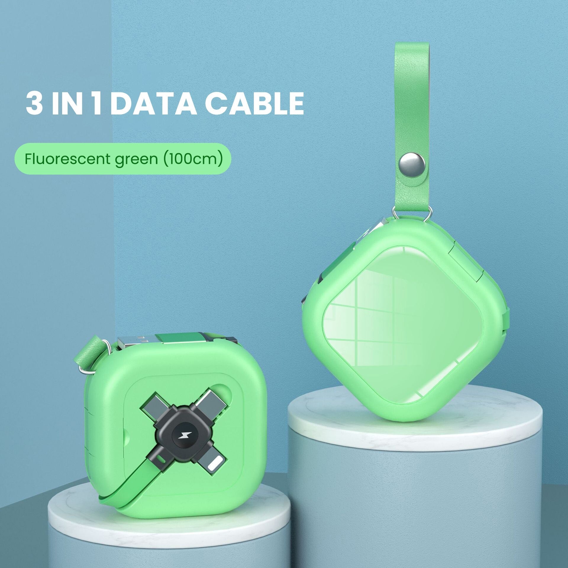 3 in 1 Retractable Charging Cable