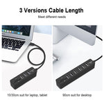 6-Port USB Hub with Card Reader - Premierity