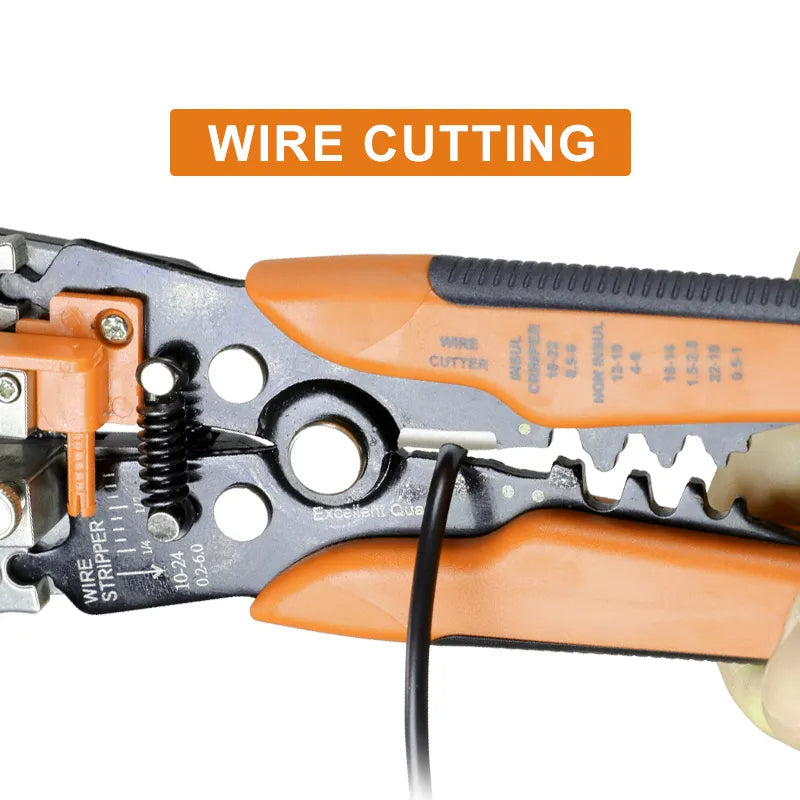 Wire Stripper, Cutter & Crimper Tool