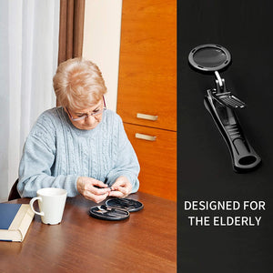 Nail Clipper with Magnifying Glass