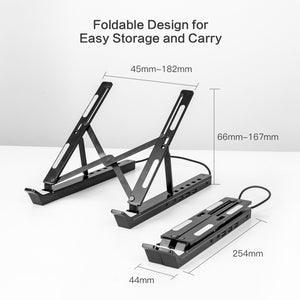 Laptop Stand with USB Hub