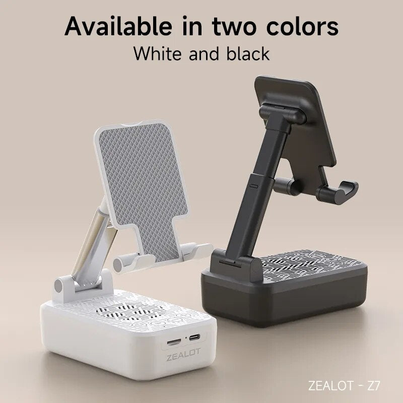 2 in 1 Phone Stand with Bluetooth Speaker