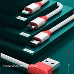 Compact 3 in 1 Charging Cable