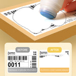 Privacy Protection Thermal Paper Eraser