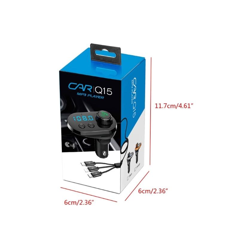 7 in 1 Car Charger & FM Transmitter - Premierity