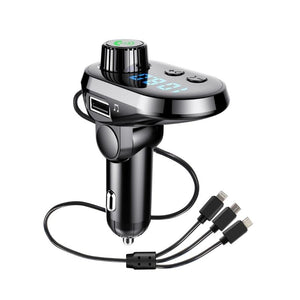 7 in 1 Car Charger & FM Transmitter - Premierity