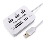 7 in 1 USB Hub & Card Reader - Premierity