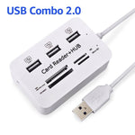 7 in 1 USB Hub & Card Reader - Premierity