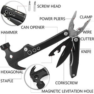 7 in 1 Multitool Claw Hammer