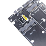 M.2 NGFF & MSATA SSD to SATA Adapter