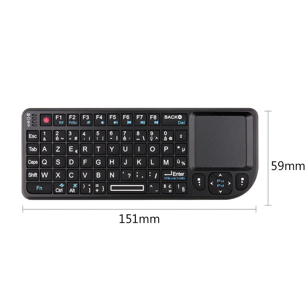 Mini Keyboard and Touchpad