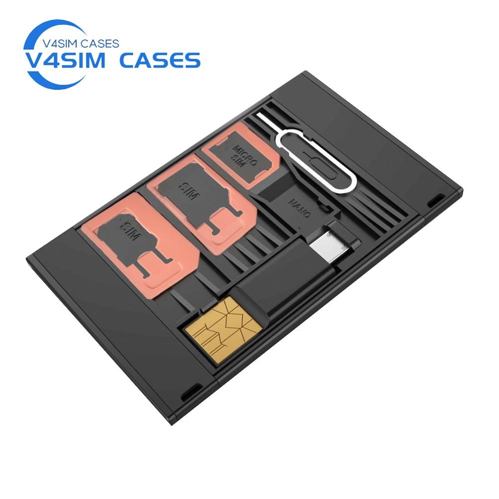 8 in 1 SIM Card Holder & microSD Card Reader - Premierity