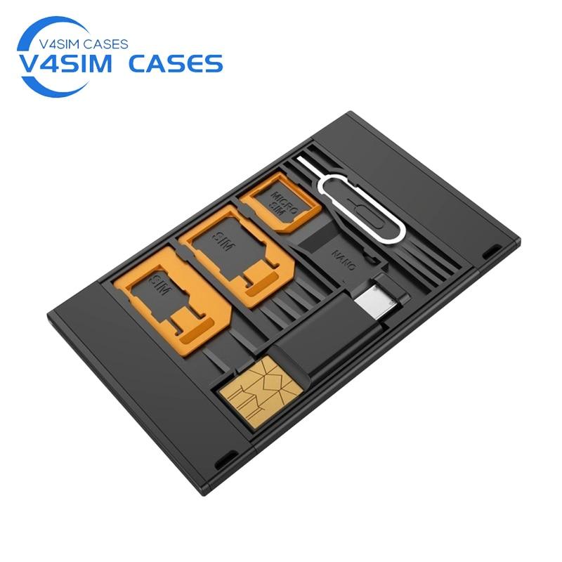 8 in 1 SIM Card Holder & microSD Card Reader - Premierity