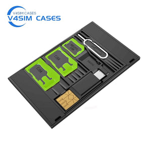 8 in 1 SIM Card Holder & microSD Card Reader - Premierity