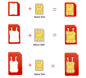 8 in 1 SIM Card Holder & microSD Card Reader - Premierity