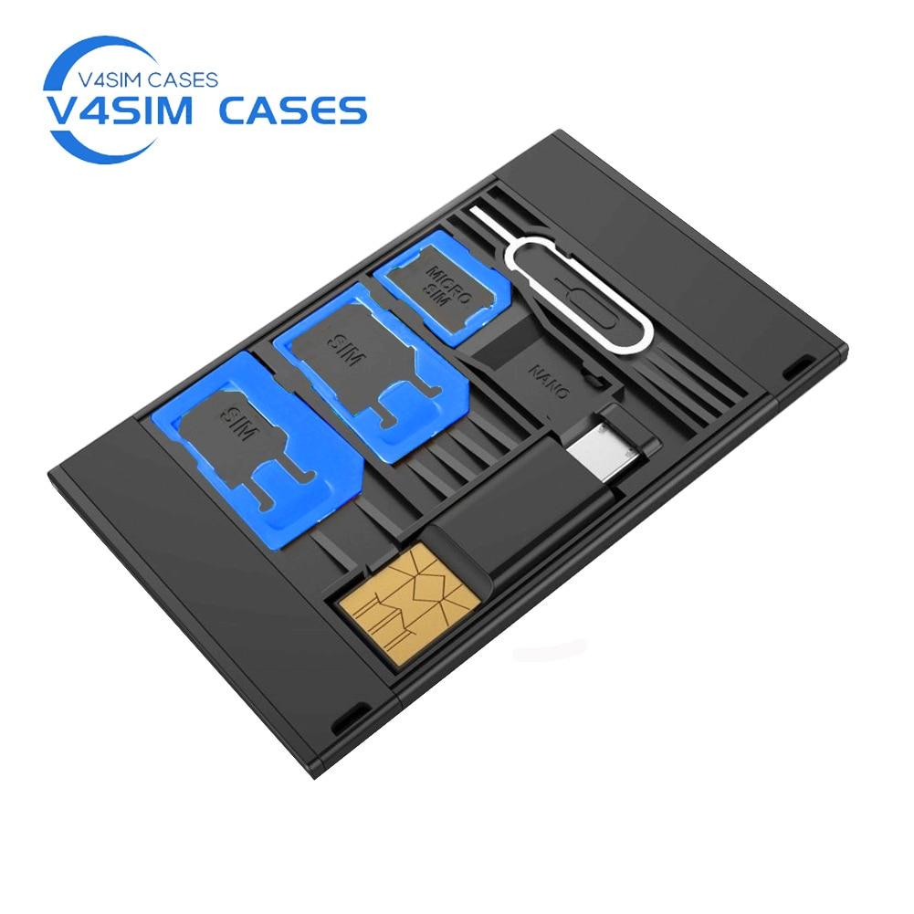 8 in 1 SIM Card Holder & microSD Card Reader - Premierity