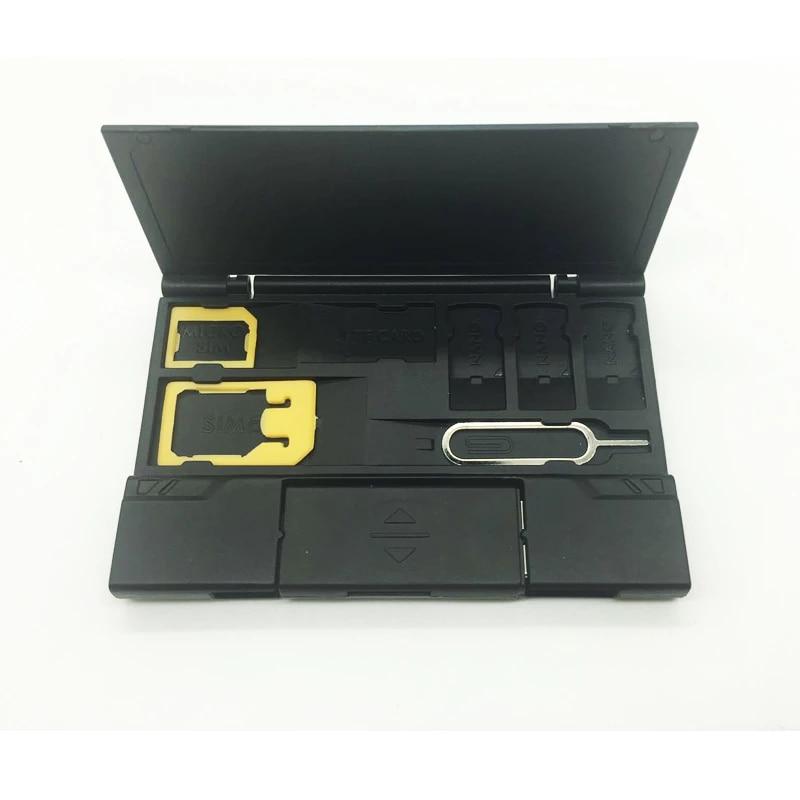 8 in 1 Sim & microSD Card Holder with Reader - Premierity