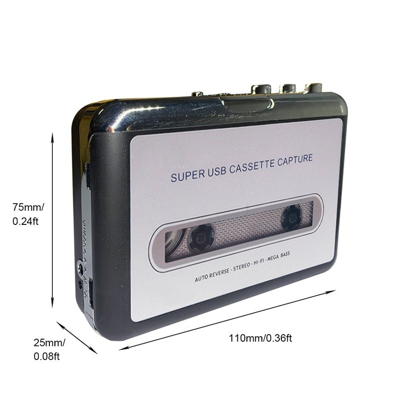 USB Cassette Player and MP3 Converter