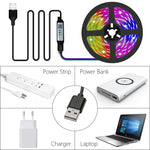RGB LED Strip Light with Remote and Bluetooth Control