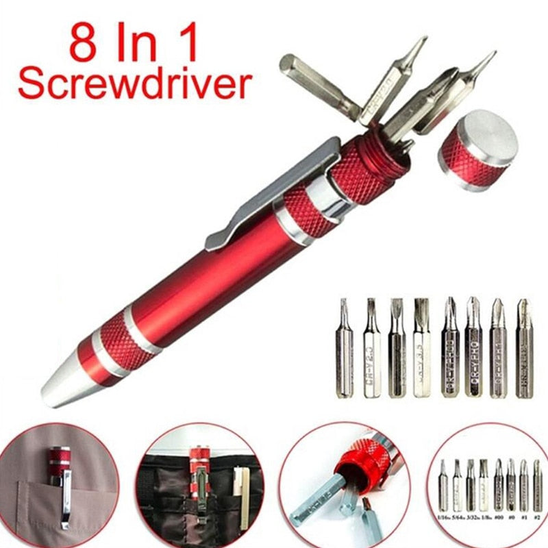 8 in 1 Precision Screwdriver Pen