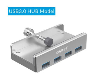 4 Port Clip-Type USB 3.0 Aluminum Hub