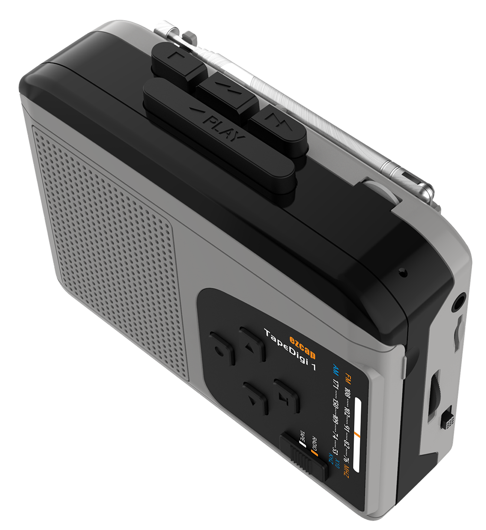 Portable Cassette Player & Converter with Radio