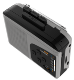 Portable Cassette Player & Converter with Radio