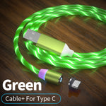 Magnetic LED Flowing Charging Cable