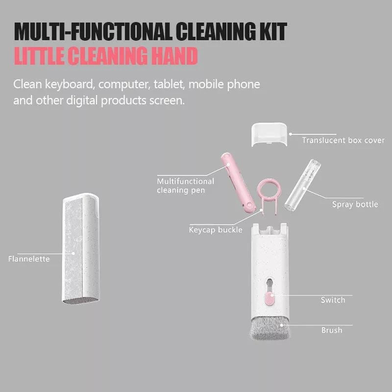 7 in 1 Multifunctional Device Cleaning Kit