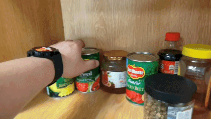 Canned Food Secret Storage
