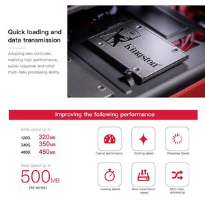 Kingston A400 2.5" Internal Solid State Drive - Premierity