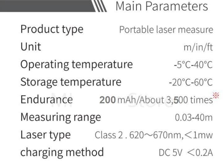 Laser Distance Measure - Premierity