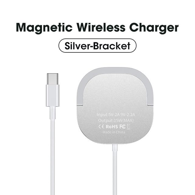 Magnetic Wireless Charger with Stand - Premierity