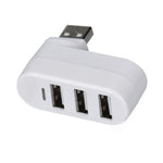 Mini Rotatable 3-Port USB Hub (Get 2-Pack, Save 30%!) - Premierity