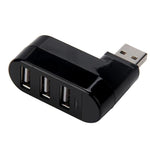Mini Rotatable 3-Port USB Hub (Get 2-Pack, Save 30%!) - Premierity