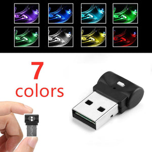 Mini USB Car Atmosphere Light - Premierity