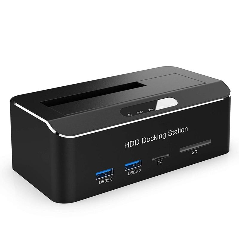 SATA HDD Docking Station with Card Readers & USB Ports - Premierity