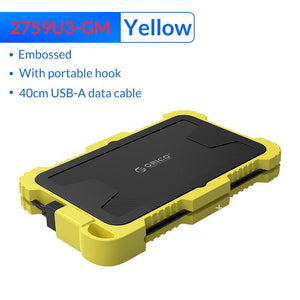 Shockproof 2.5" Hard Disk Enclosure - Premierity