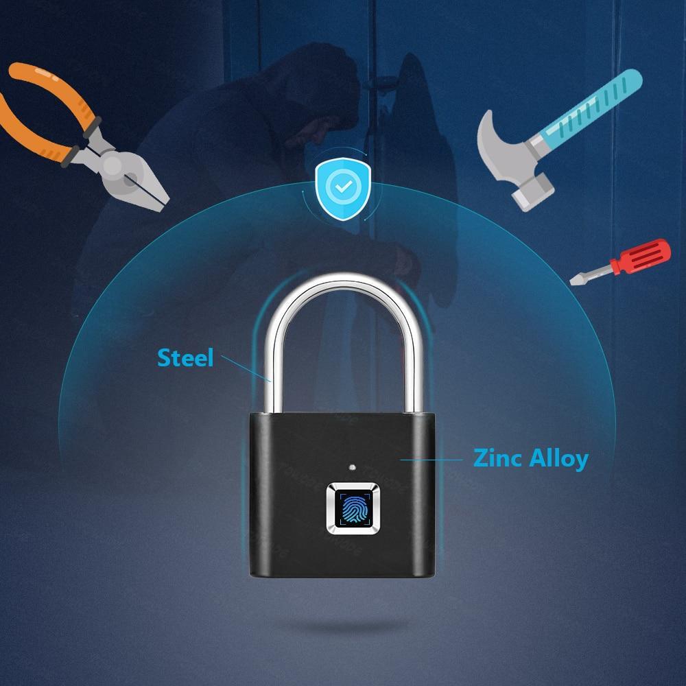 Smart Fingerprint Padlock - Premierity