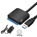 USB 3.0 to 2.5/3.5" SATA III Hard Drive Adapter - Premierity
